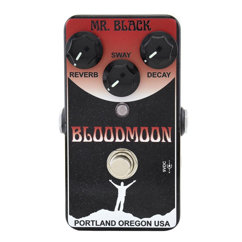 Mr. Black Bloodmoon Reverb Pedal