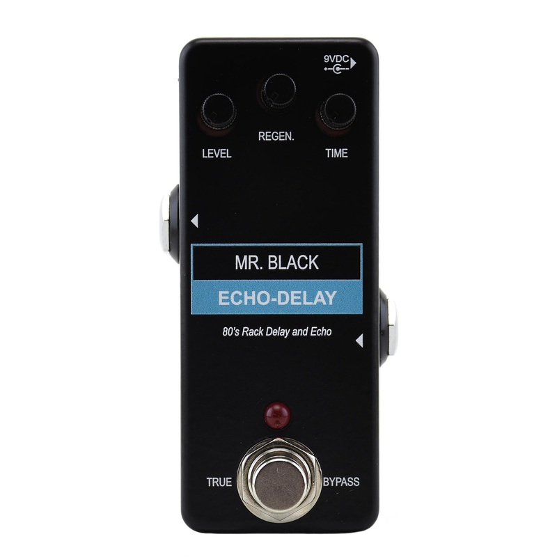 Mr. Black Mini Echo-Delay Pedal