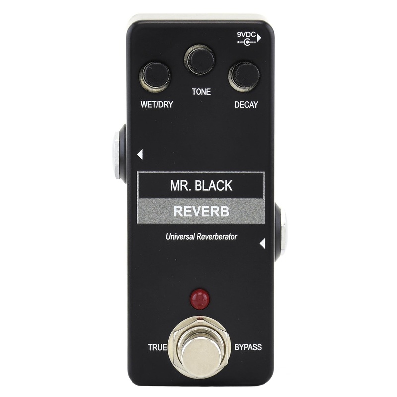 Mr. Black Mini Reverb Pedal