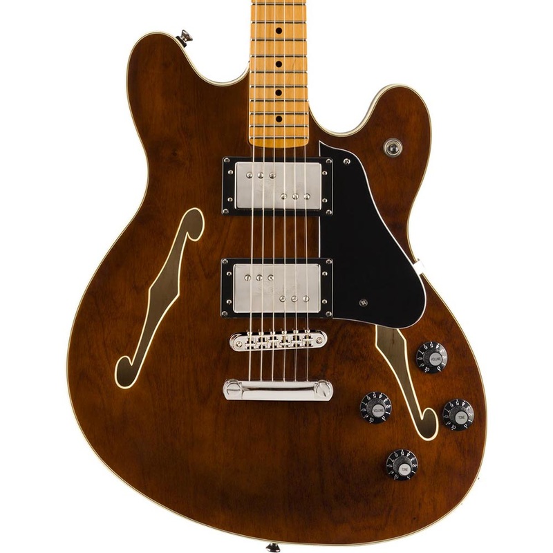 Squier Classic Vibe Starcaster Electric Guitar, Walnut, Maple