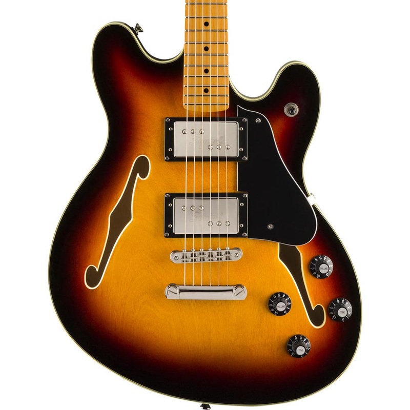 Squier Classic Vibe Starcaster Maple Guitar 3 Color Sunburst