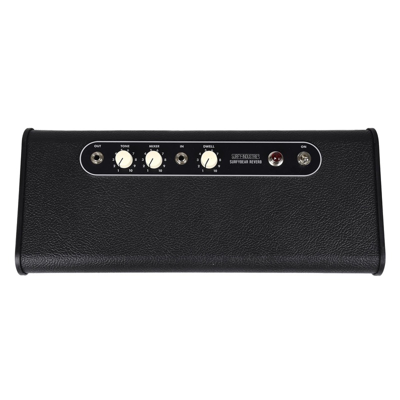 Surfybear Classic Black V2 Reverb Pedal