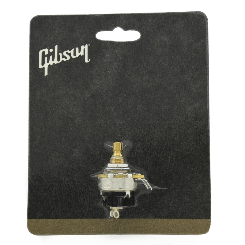 Gibson 500K Ohm Audio Taper / Push-Pull / Short Shaft