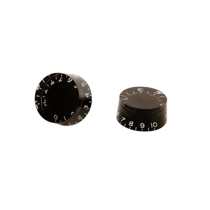 Gibson Speed Knobs Black, 4 Pack