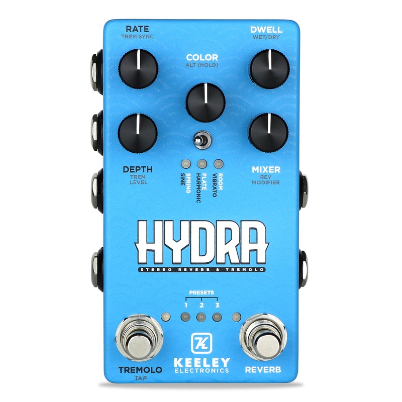 Keeley Hydra Stereo Reverb & Tremolo