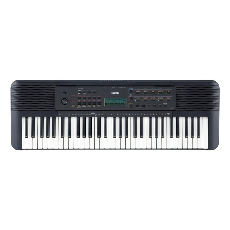 Yamaha 61 Key Entry-Level Portable Keyboard With SK B2 Survival Kit