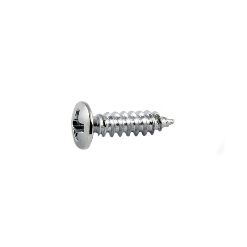 AllParts Chrome Pickguard Screws, 20 Pack