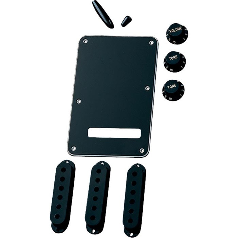 Fender Stratocaster Accessory Kit, Black