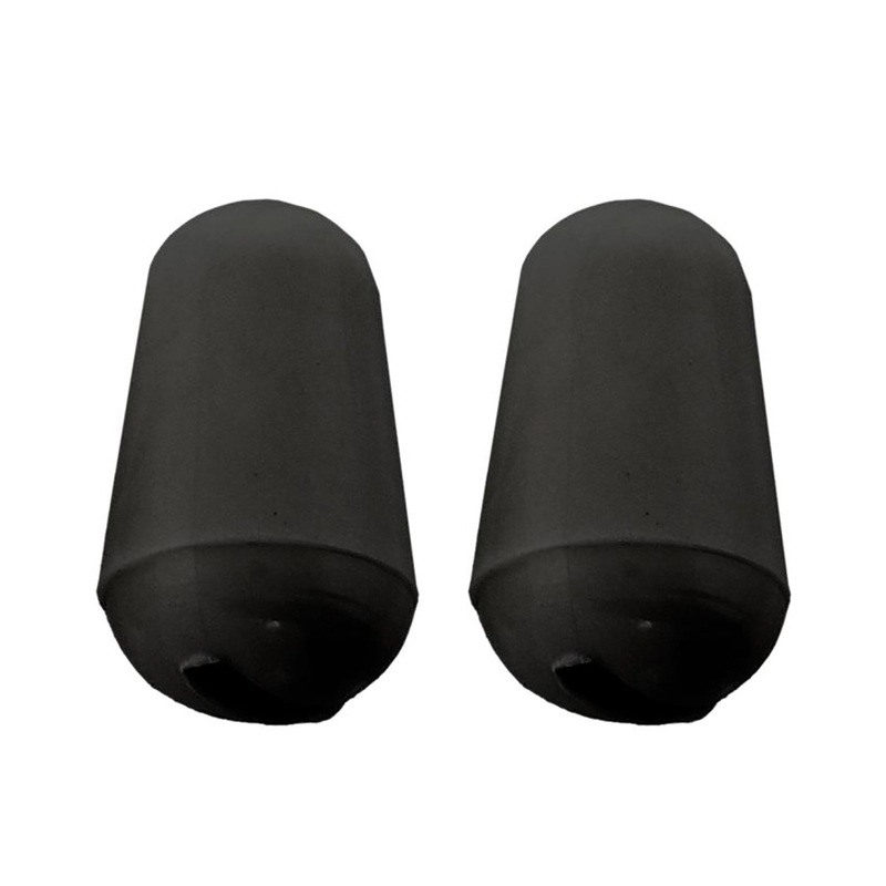 AllParts Black USA Switch Tips For Stratocaster Pack Of 2