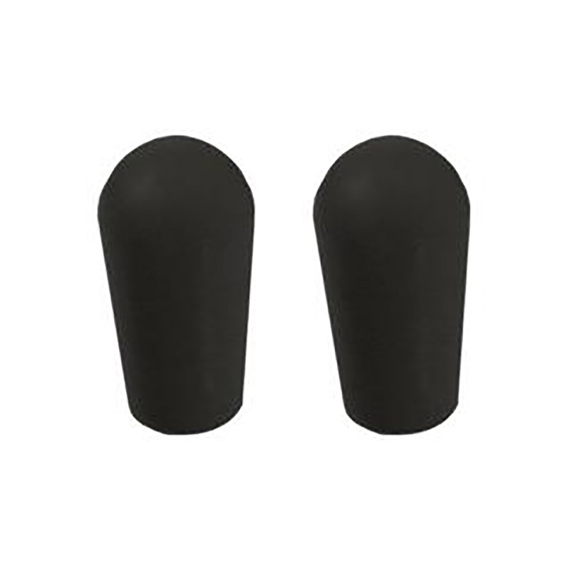 AllParts Bulk Black Switch Tips For Import Guitars Pack Of 25