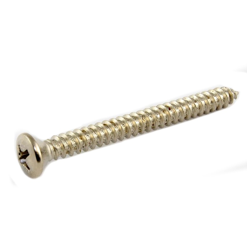 AllParts Nickel Neckplate Screws