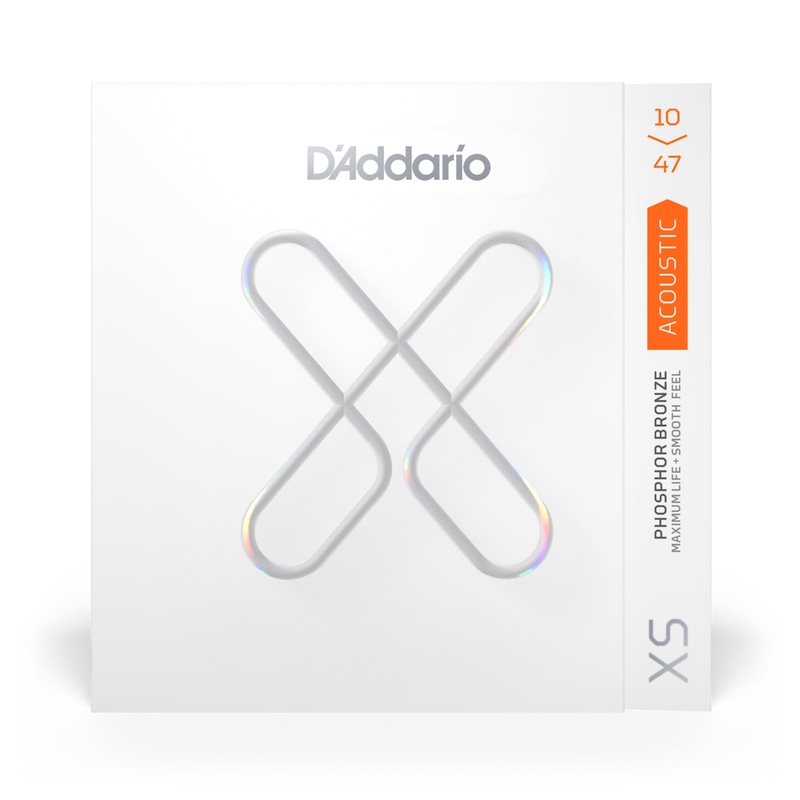 D'Addario 10-47 XS Phosphor Bronze Extra Light Acoustic Strings
