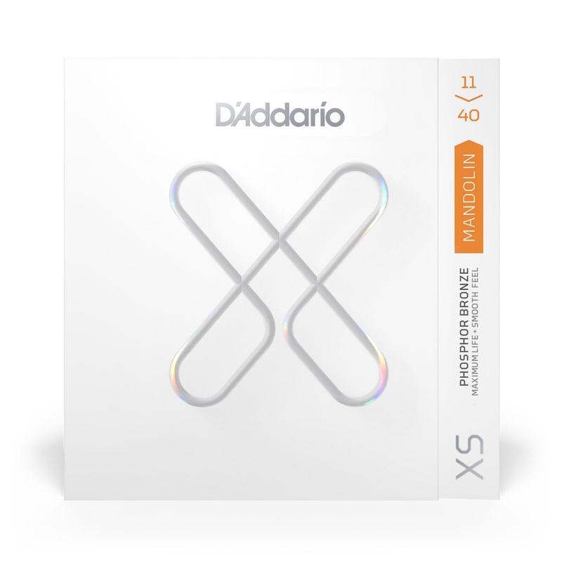 D'Addario 11-40 XS Phosphor Bronze Medium Mandolin Strings