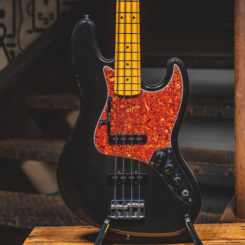 1997 Fender American Standard Jazz Bass, Black w/OHSC - Used