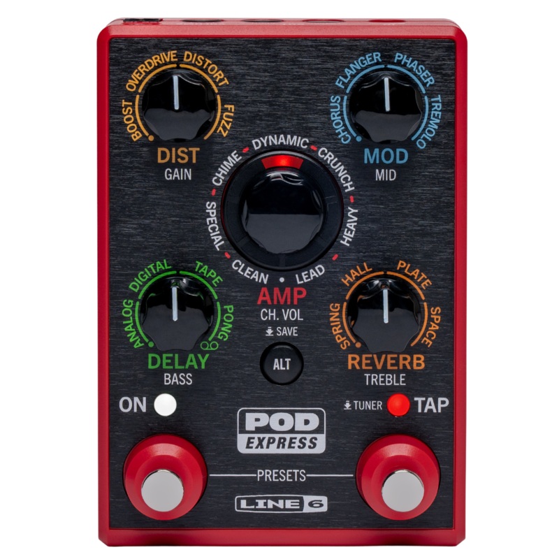 Line 6 POD Express Guitar Multi-Effects Processor