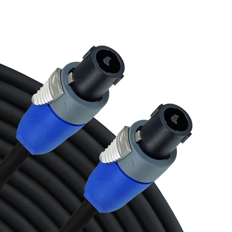 Rapco 3ft 14 Gauge Speaker Cable, Speakon To Speakon