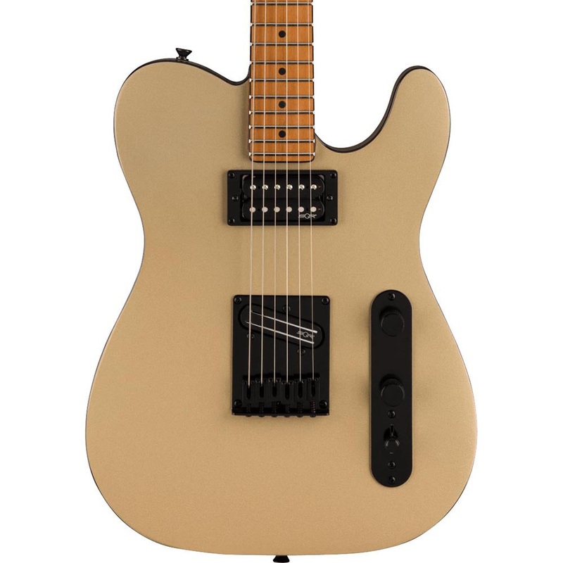 Squier Contemporary Telecaster RH Roasted Maple, Shoreline Gold
