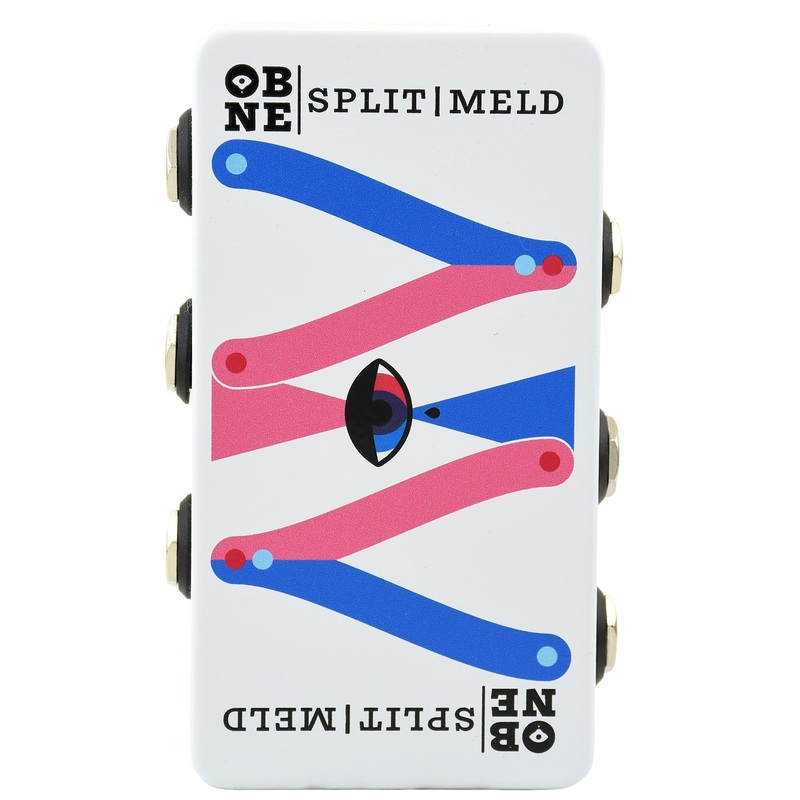 Old Blood Noise Split Meld Passive Dual-Mono And Stereo Routing Pedal