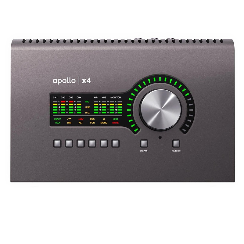 Universal Audio Apollo x4 Heritage Edition 12x8 Thunderbolt 3 Audio Interface