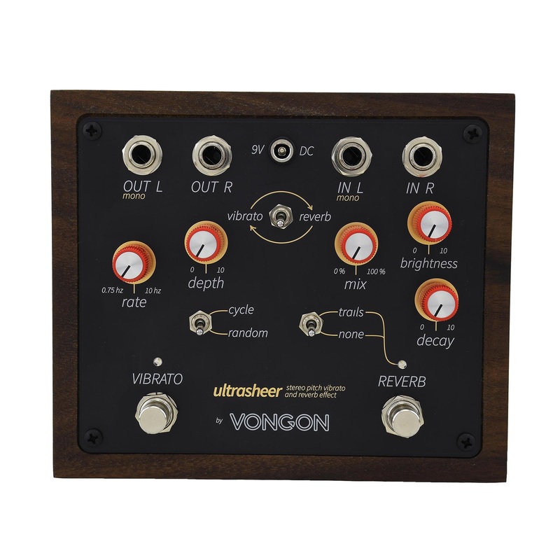 Vongon Ultrasheer Stereo Pitch Vibrato And Reverb Effect