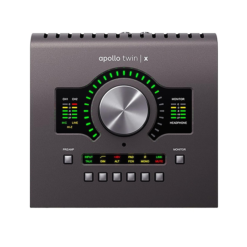 Universal Audio Apollo Twin X Quad Heritage Edition 10x6 Thunderbolt 3 Audio Interface