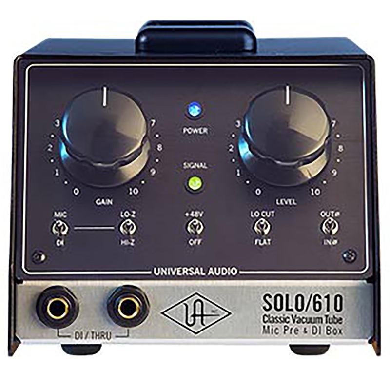 Universal Audio Solo/610 Classic Tube Single Channel Mic Preamplifier And DI Box