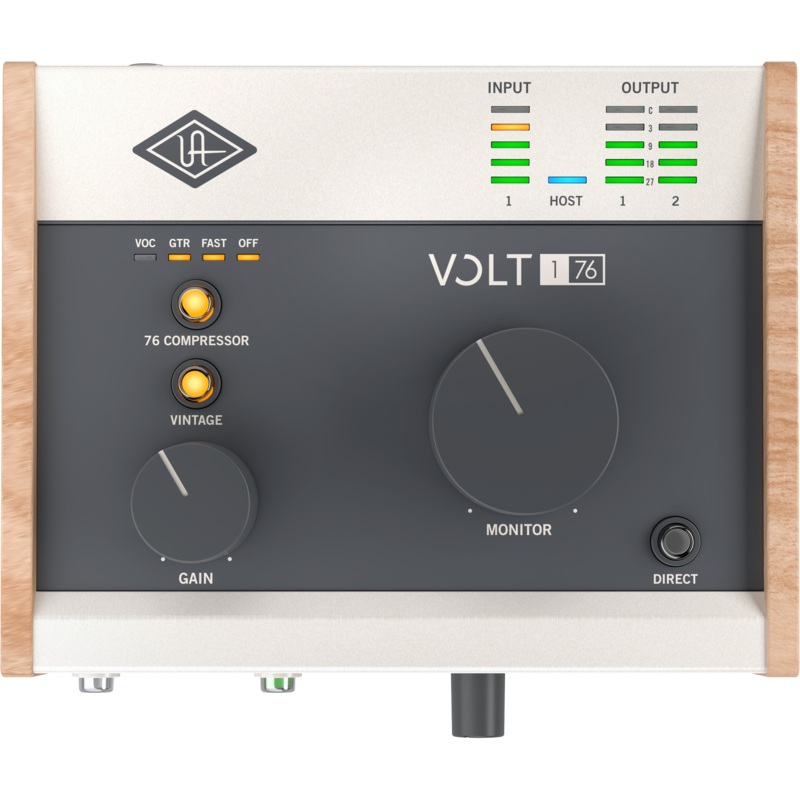 Universal Audio Volt 176 1-In/2-Out USB 2.0 Audio Interface With Volt Audio Software Suite
