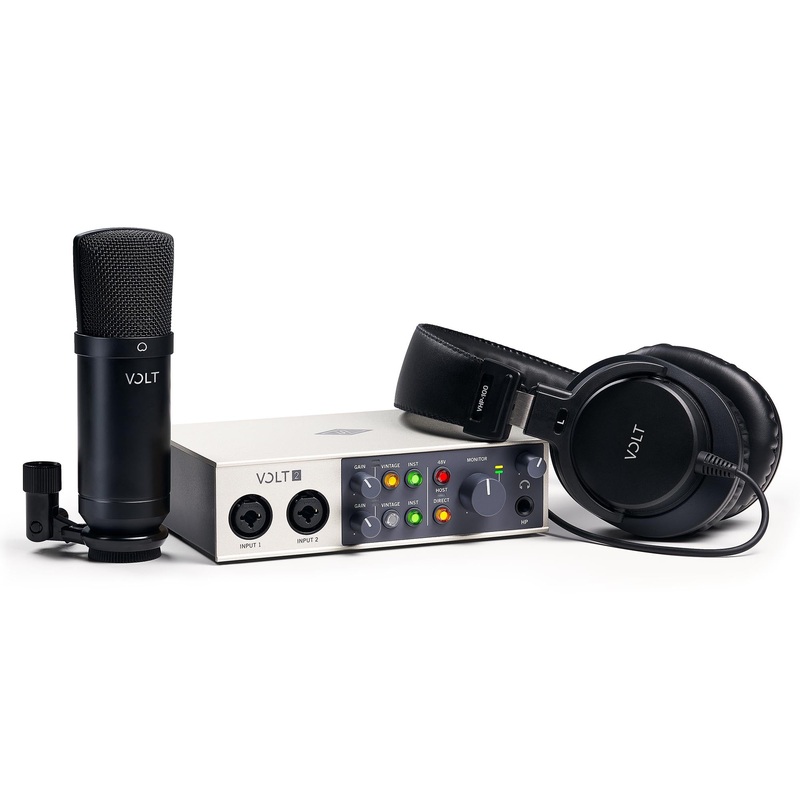 Universal Audio Volt 2 Studio Pack With Volt Audio Software Suite