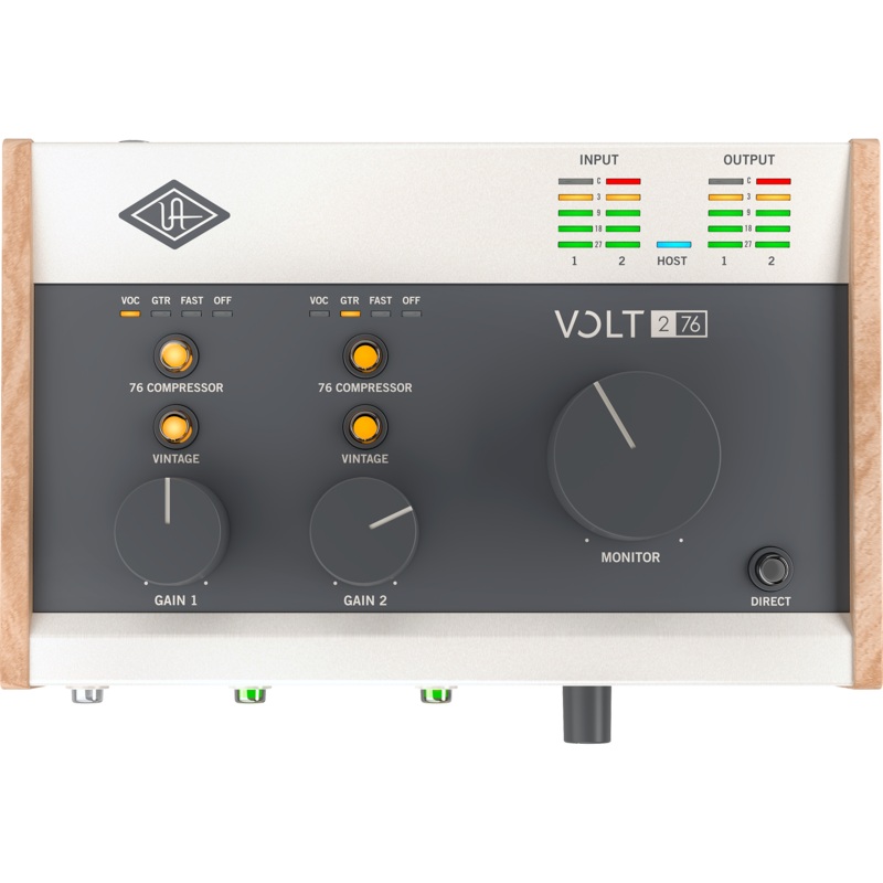 Universal Audio Volt 276 2-In/2-Out USB 2.0 Audio Interface With Volt Audio Software Suite