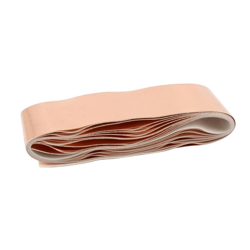 AllParts Copper Shielding Tape Strip, 1 Inch x 5 Feet