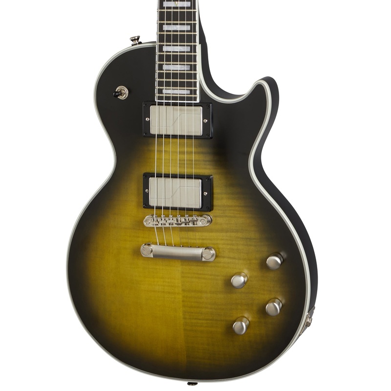 Epiphone Les Paul Prophecy, Olive Tiger Aged Gloss