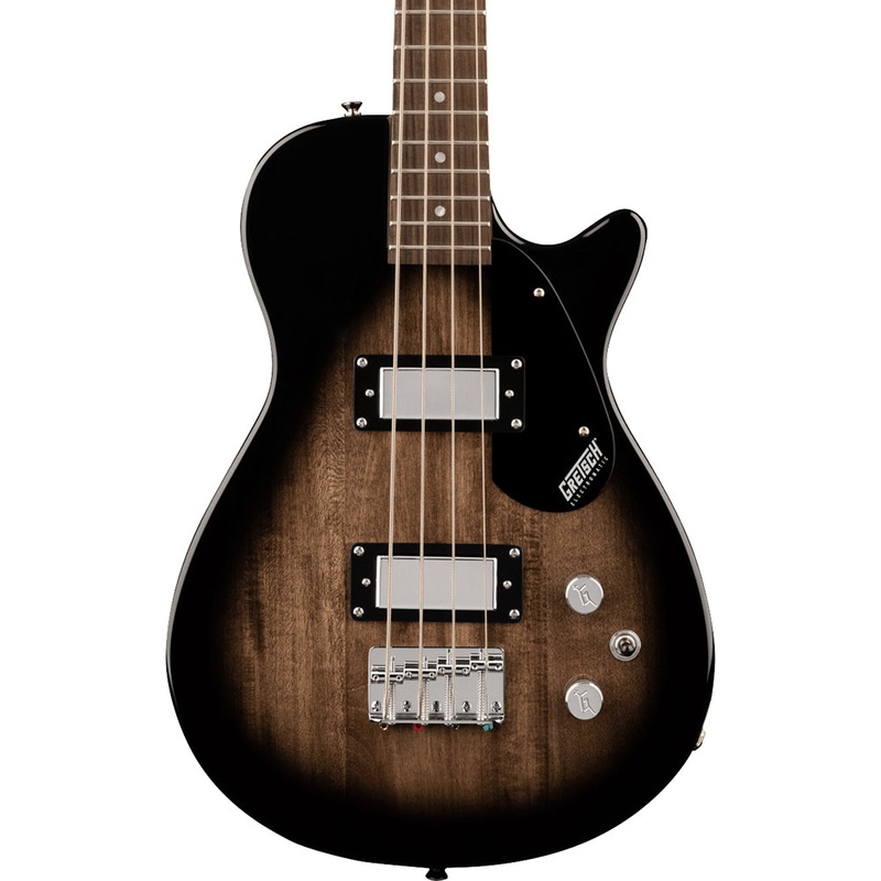 Gretsch G2220 Electromatic Junior Jet Bass II Short-Scale, Black Walnut, Bristol Fog
