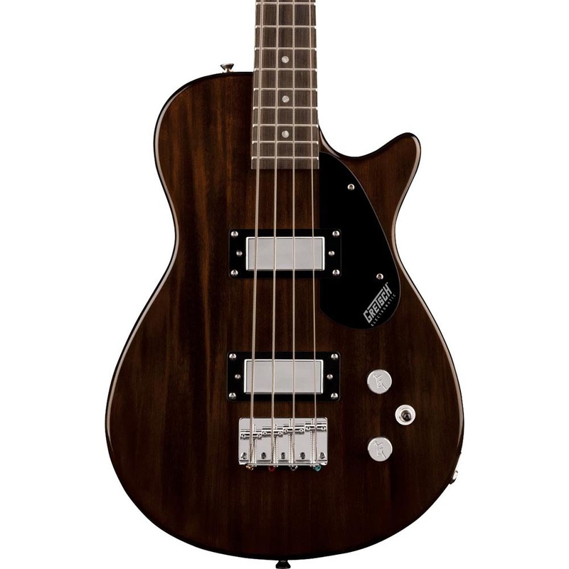 Gretsch G2220 Electromatic Junior Jet Bass II Short-Scale, Black Walnut, Imperial Stain