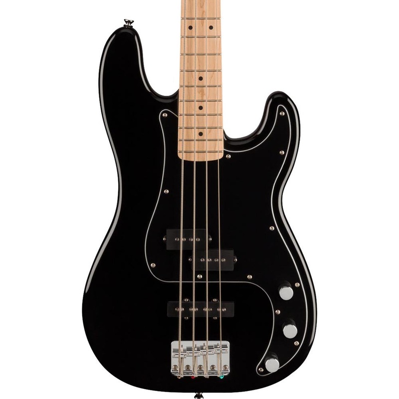 Squier Affinity Series Precision Bass PJ Pack Maple, Black, Rumble 15 120V
