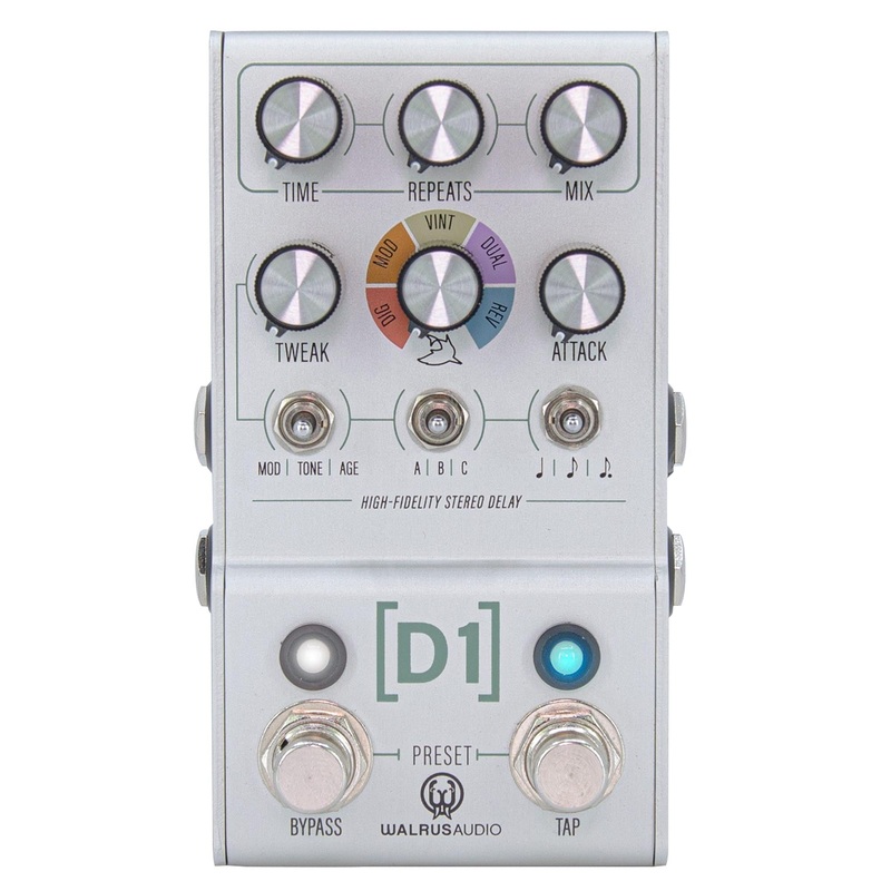 Walrus Audio Mako Series D1 High-Fidelity Delay V2