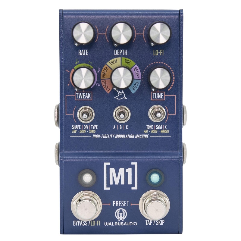 Walrus Audio Mako Series M1 High-Fidelity Modulation Machine