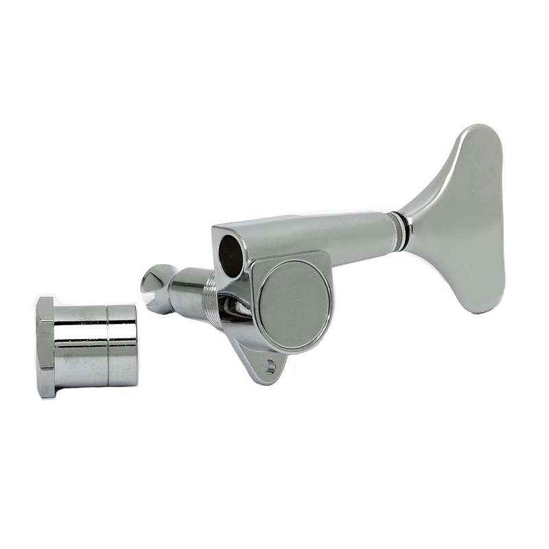 AllParts Single Economy Sealed Bass Key, Bass Side, Chrome