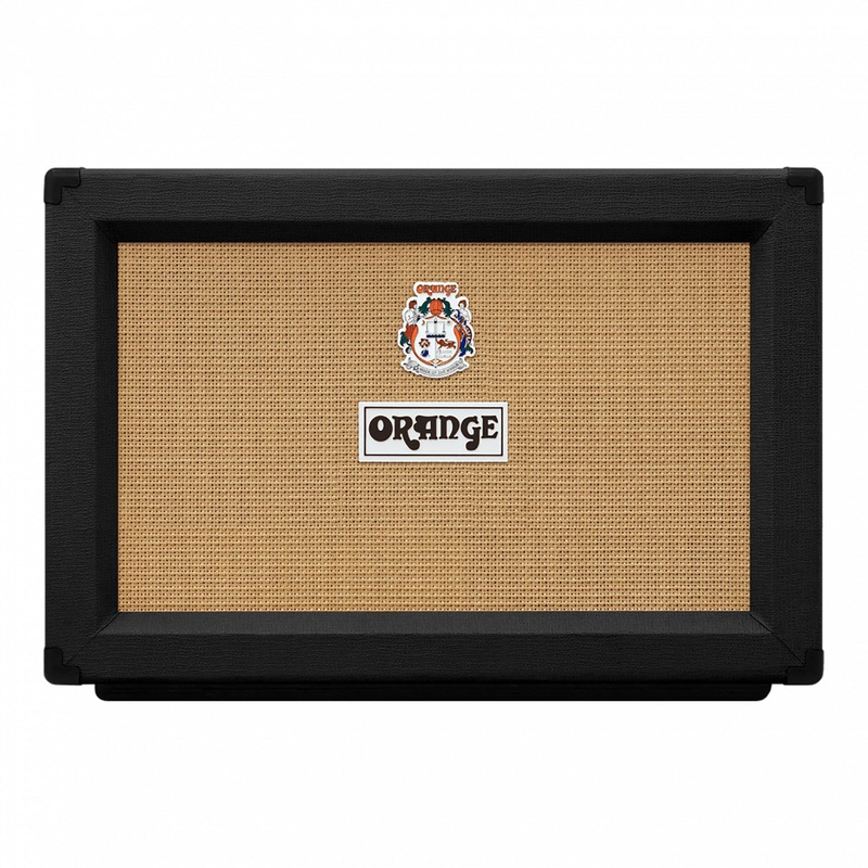 Orange UK PPC212 2x12" Closed-Back Cabinet, Celestion Vintage 30 Speakers, 16 Ohm, 120 Watts, Black