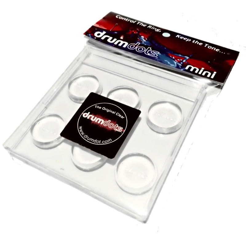 Drumdots Mini Drum Dampeners - 6-Pack