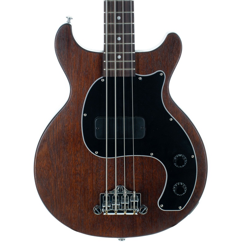 Gibson Les Paul Junior Tribute DC Bass, Worn Brown