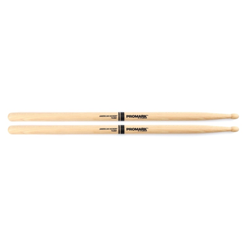 Promark TX2BW 2B Wood Tip Drumsticks
