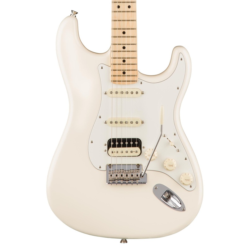 Fender American Professional Stratocaster HSS Shawbucker - Olympic White - Maple
