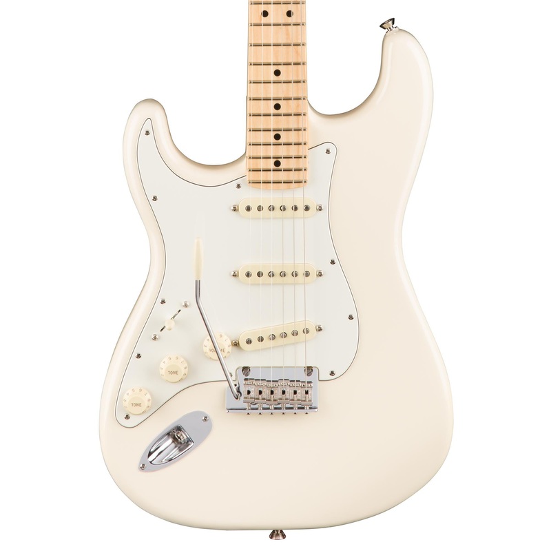 Fender American Professional Stratocaster Left Handed - Olympic White - Maple