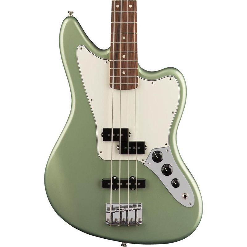 Fender Player Jaguar Bass - Pau Ferro Fingerboard - Sage Green Metallic