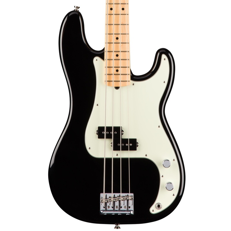 Fender American Professional Precision Bass - Black - Maple