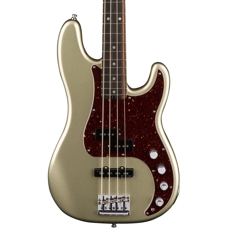 Fender Elite Precision Bass - Ebony Fingerboard - Champagne
