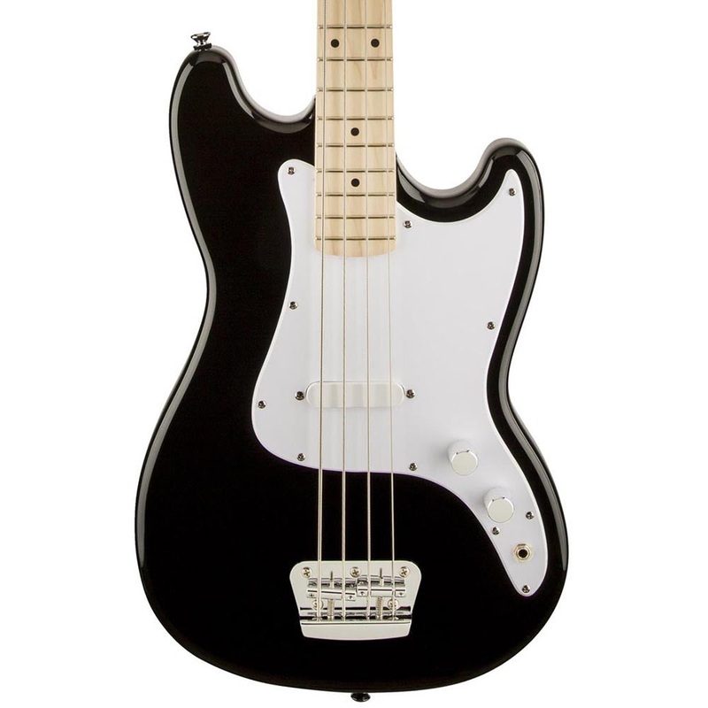 Squier Bronco Bass - Maple Fingerboard - Black