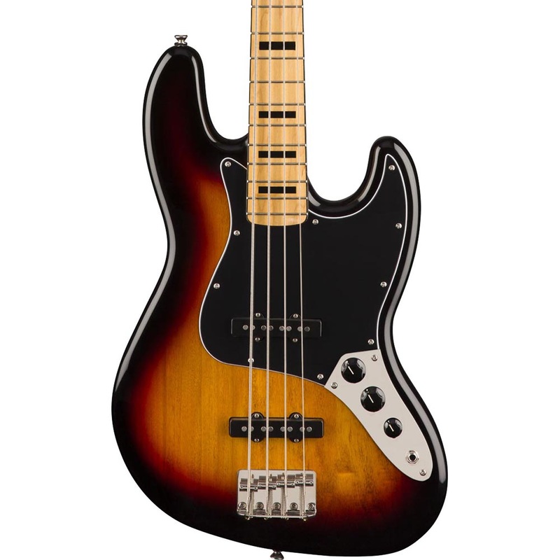 Squier Classic Vibe '70s Jazz Bass Maple, 3 Color Sunburst