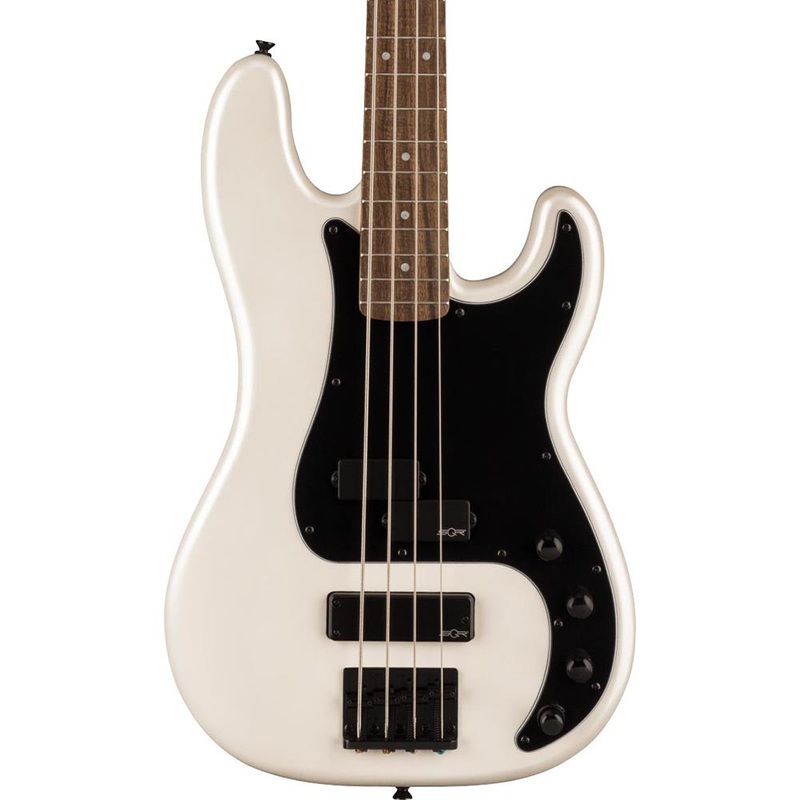 Squier Contemporary Active Precision Bass PH, Laurel, Pearl White
