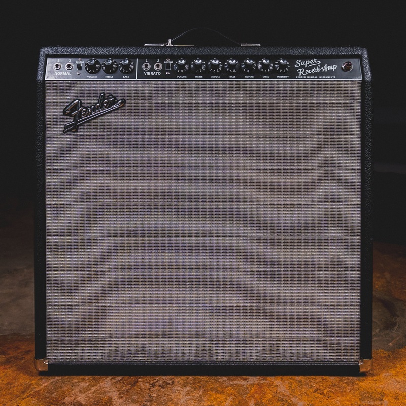 2008 Fender '65 Super Reverb Combo Amplifier w/ Slipcover and Footswitch - Used